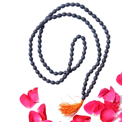 Karungali Mala 108 Oval Beads 8mm